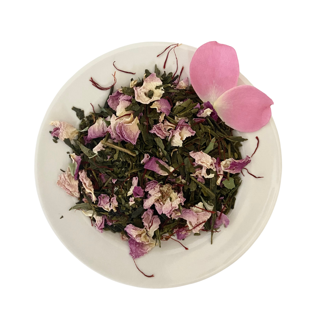 Serini’Tea Thé au Safran Bio Anti-Stress Saveur Fraise Framboise