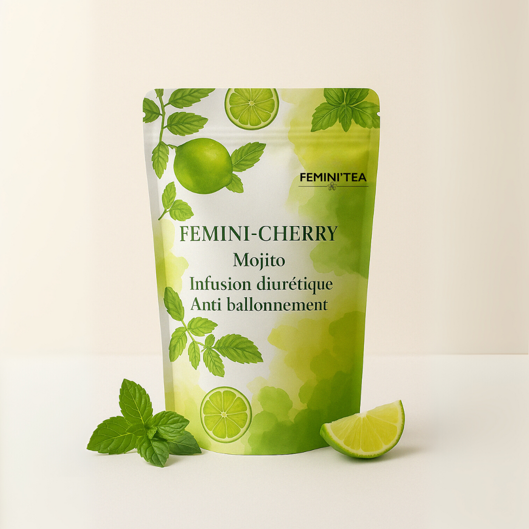 FEMINI-CHERRY Queues de cerise Saveur Mojito