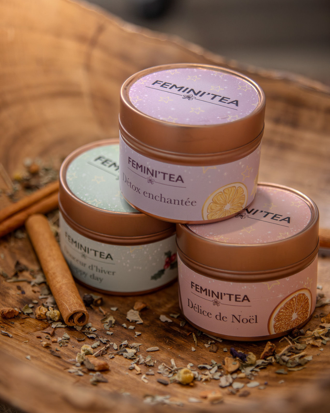 Coffret de Noël Édition Limitée – Sélection de Thés BIO d’Exception
